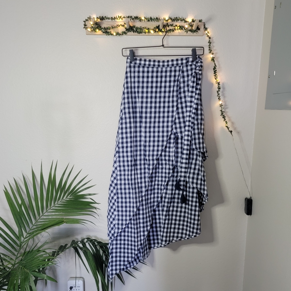 Main Strip Gingham Skrit